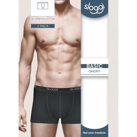 BASIC SHORT 2P 0004 ZWART