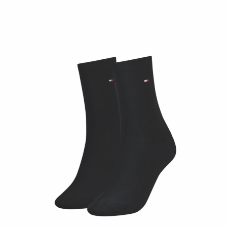 TH WOMEN SOCK CASUAL 2P 200 BLACK