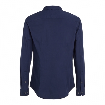 ORIGINAL STRETCH SHIRT LS 002 BLACK IRIS-