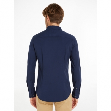ORIGINAL STRETCH SHIRT LS 002 BLACK IRIS-