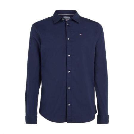 ORIGINAL STRETCH SHIRT LS 002 BLACK IRIS-