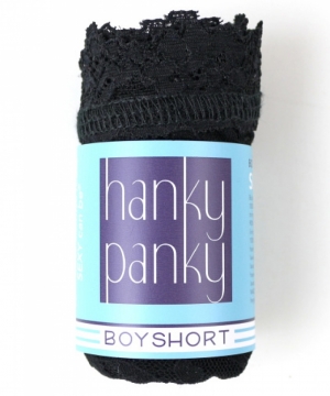 ROLLED BOY SHORT BLACK