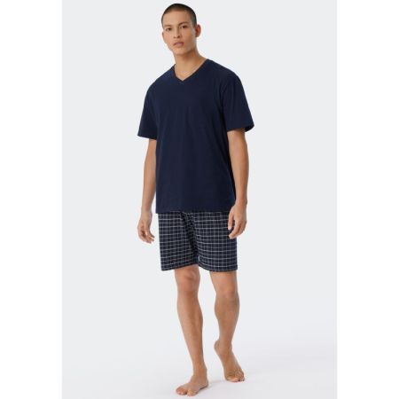 PYJAMA KORT 800 blauw