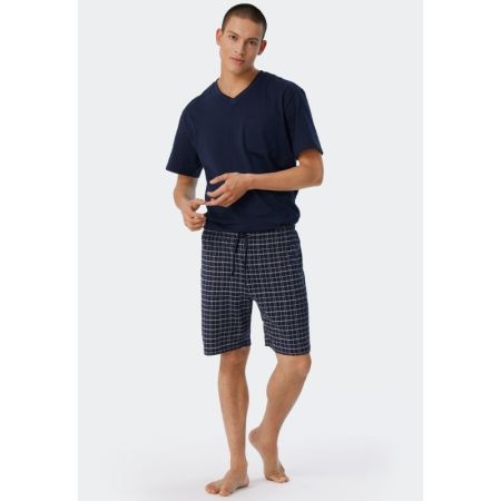 PYJAMA KORT 800 blauw