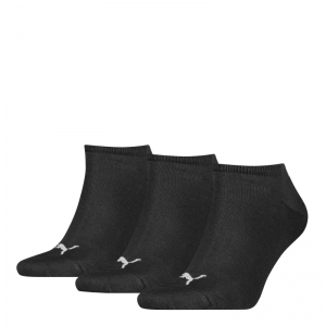 UNISEX SNEAKER PLAIN 3P 200 BLACK