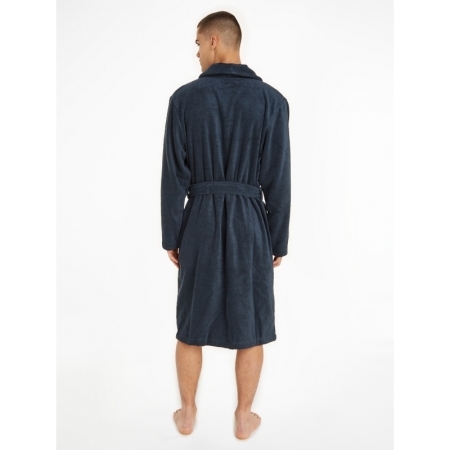 ICON BATHROBE 416 NAVY BLAZER