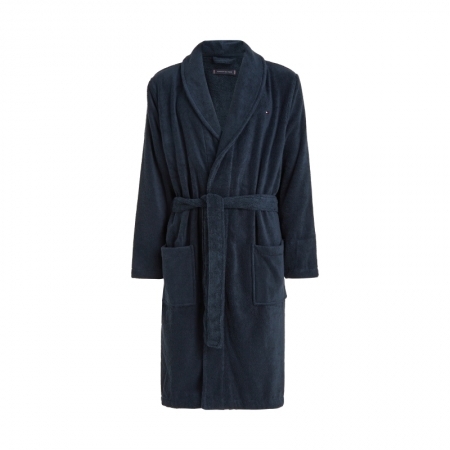ICON BATHROBE 416 NAVY BLAZER