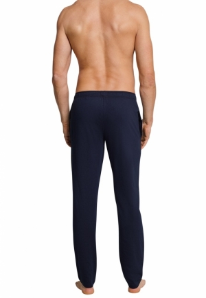HOSE LANG 803 DONKERBLAUW