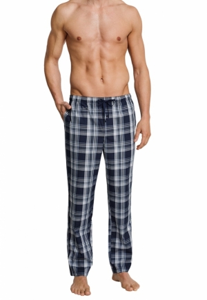 HOSE LANG 835 DONKERBLAUW