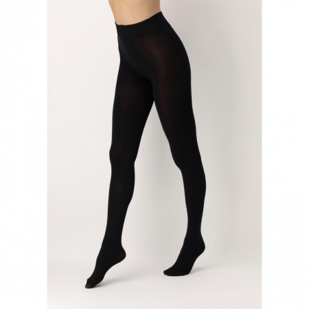 DIFFERENT 80 TIGHTS 80 DENIER 9999 BLACK