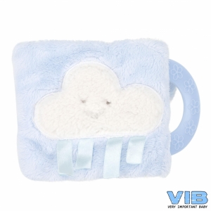 Aap Knuffelboekje Blauw
