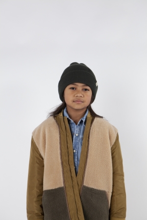 KINABALU BEANIE KIDS 132 bottle gree