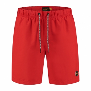 SOLID MIKE SWIM SHORTS 320 SUNSET RED