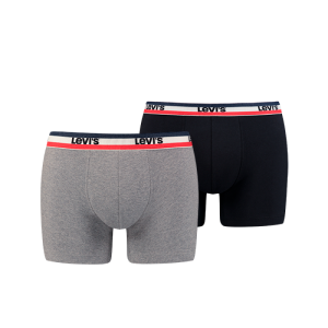 SPRTSWR LOGO BOXER 004 BLACK/GREY