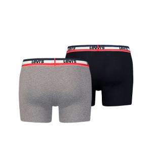 SPRTSWR LOGO BOXER 004 BLACK/GREY 