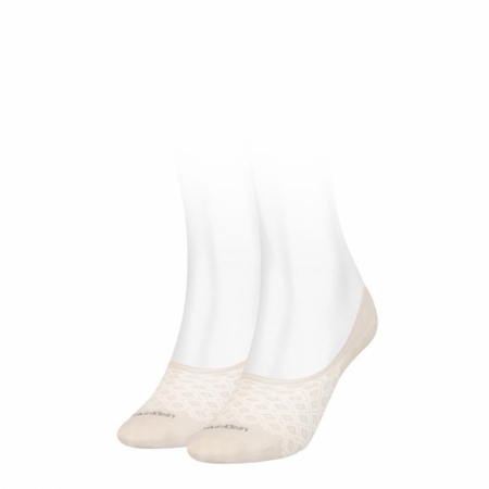 FOOTIE HIGH CUT 2P DIAMOND OPE 003 NUDE