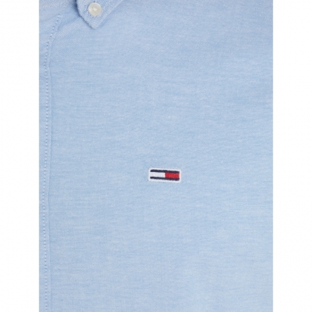 SLIM STRETCH OXFORD SHIRT C4E PERFUME BLU