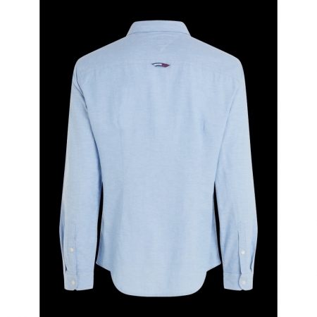 SLIM STRETCH OXFORD SHIRT C4E PERFUME BLU