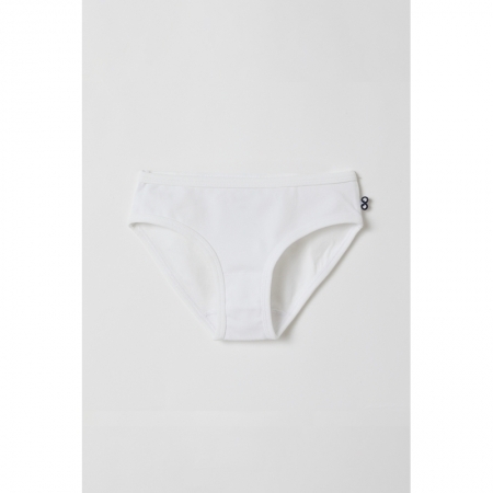 MEISJES SLIP DUOPACK 100 WIT