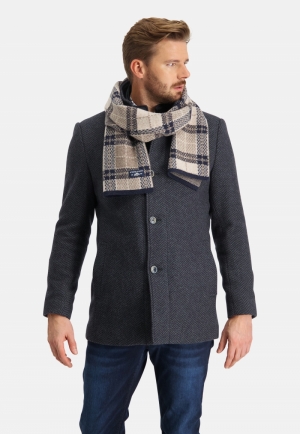 115720 115720 [Shawls] 5914 donkerblau