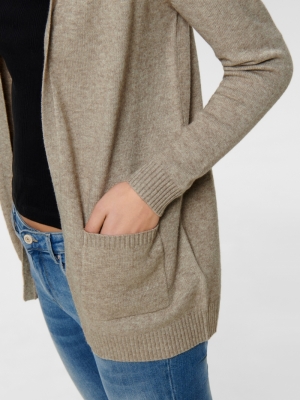 121025 Knit Cardigans Beige melange