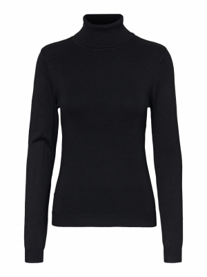 121010 Roll Necks 177868 Black