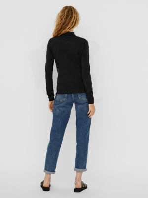 121010 Roll Necks 177868 Black