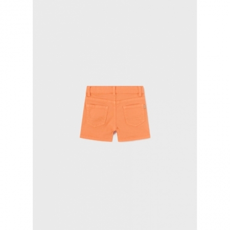 BASIC 5 POCKETS TWILL SHORTS 053 TANGERINE