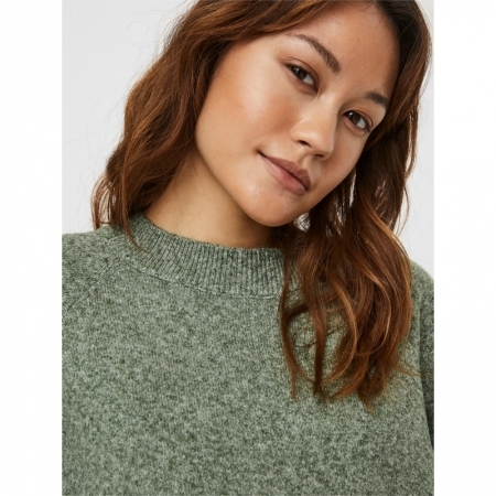 VMDOFFY LS O-NECK BLOUSE GA NO Laurel wreath