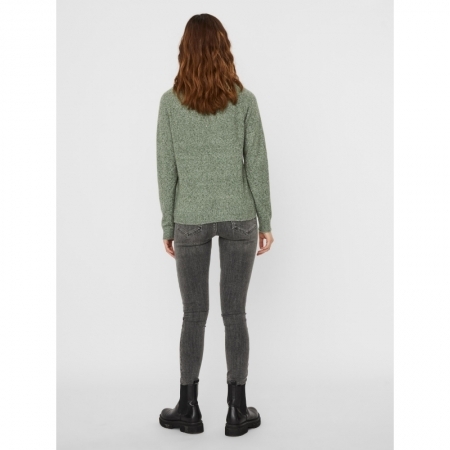 VMDOFFY LS O-NECK BLOUSE GA NO Laurel wreath