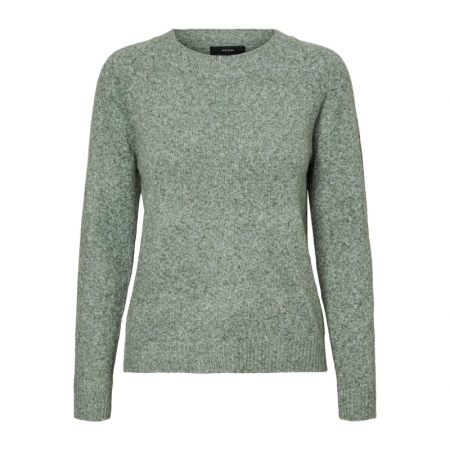 VMDOFFY LS O-NECK BLOUSE GA NO Laurel wreath