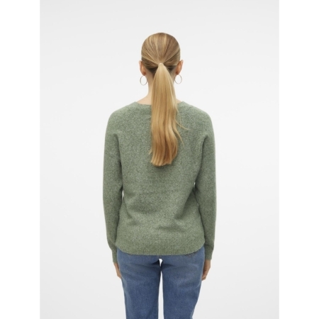 VMDOFFY LS O-NECK BLOUSE GA NO Laurel wreath