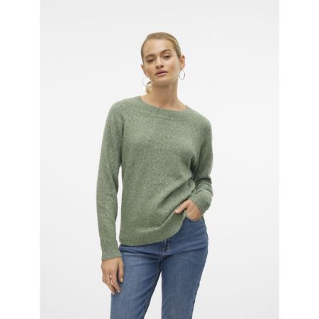 VMDOFFY LS O-NECK BLOUSE GA NO Laurel wreath