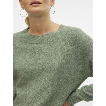 VMDOFFY LS O-NECK BLOUSE GA NO Laurel wreath