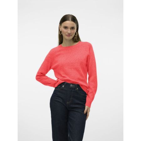 VMDOFFY LS O-NECK BLOUSE GA NO Dubarry Melange
