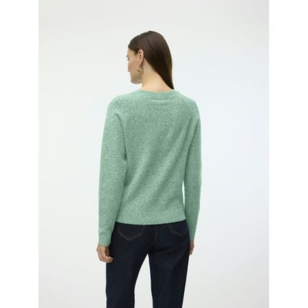 VMDOFFY LS O-NECK BLOUSE GA NO Birds Egg