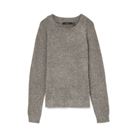 VMDOFFY LS O-NECK BLOUSE GA NO MOON ROCK