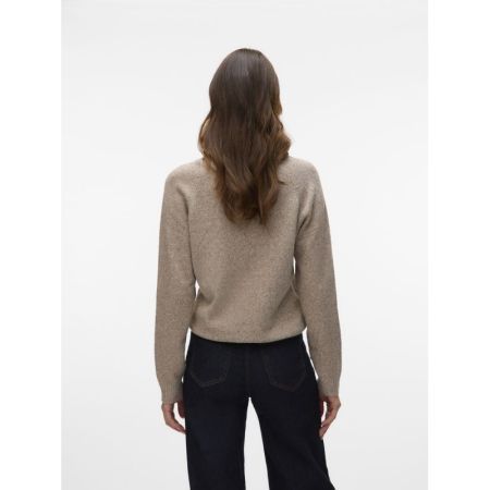 VMDOFFY LS O-NECK BLOUSE GA NO MOON ROCK