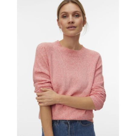 VMDOFFY LS O-NECK BLOUSE GA NO 300017004 Coral