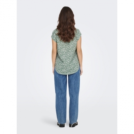 ONLVIC SS AOP TOP NOOS WVN 271516142 Lily