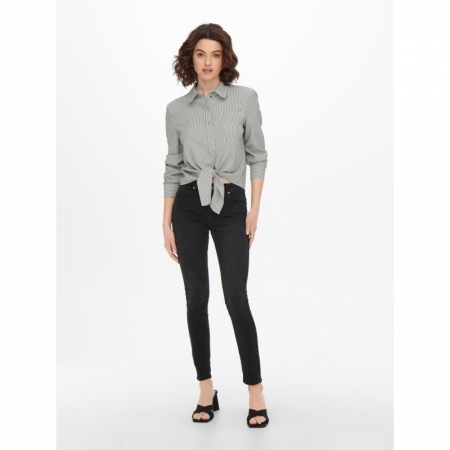 ONLLECEY LS STRIPE KNOT DNM SH 209492003 Kalam