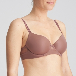 LOUIE SAT satin taupe