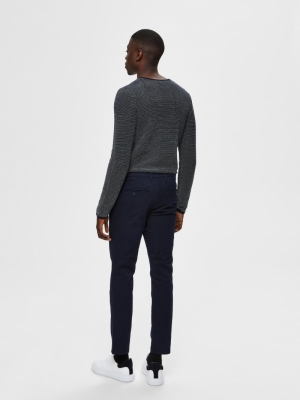 SLHSLIM-MILES FLEX CHINO PANTS 187760 Dark Sap
