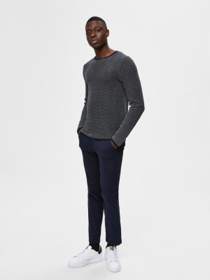 SLHSLIM-MILES FLEX CHINO PANTS 187760 Dark Sap