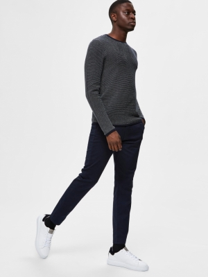 SLHSLIM-MILES FLEX CHINO PANTS 187760 Dark Sap