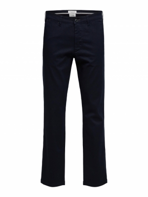 SLHSLIM-MILES FLEX CHINO PANTS 187760 Dark Sap