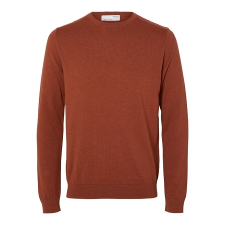 SLHBERG CREW NECK B NOOS 179195001 Burnt