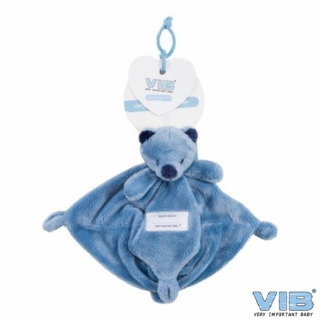 Berenhoofd Knuffeldoekje Indigo