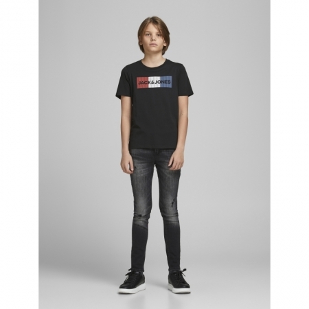 JJECORP LOGO TEE SS CREW NECK Black Play