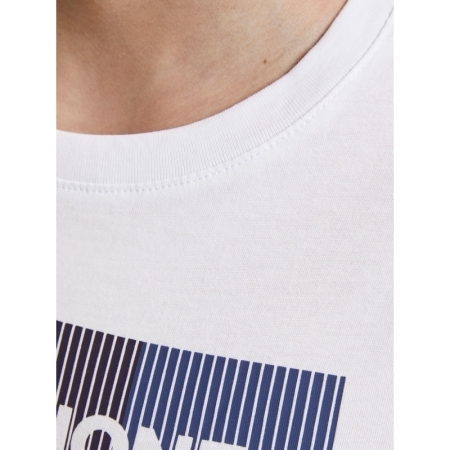 JJECORP LOGO TEE SS CREW NECK White Play